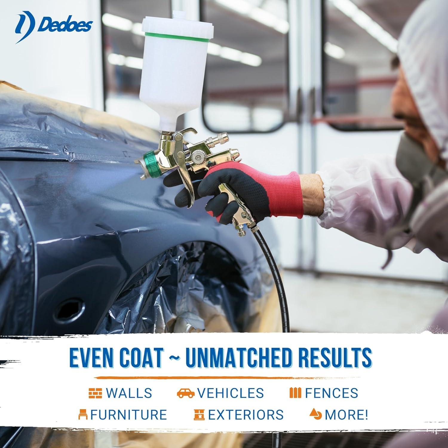 Pistola de Pulverización HVLP Dedoes P2786 1.3 mm 600 ml