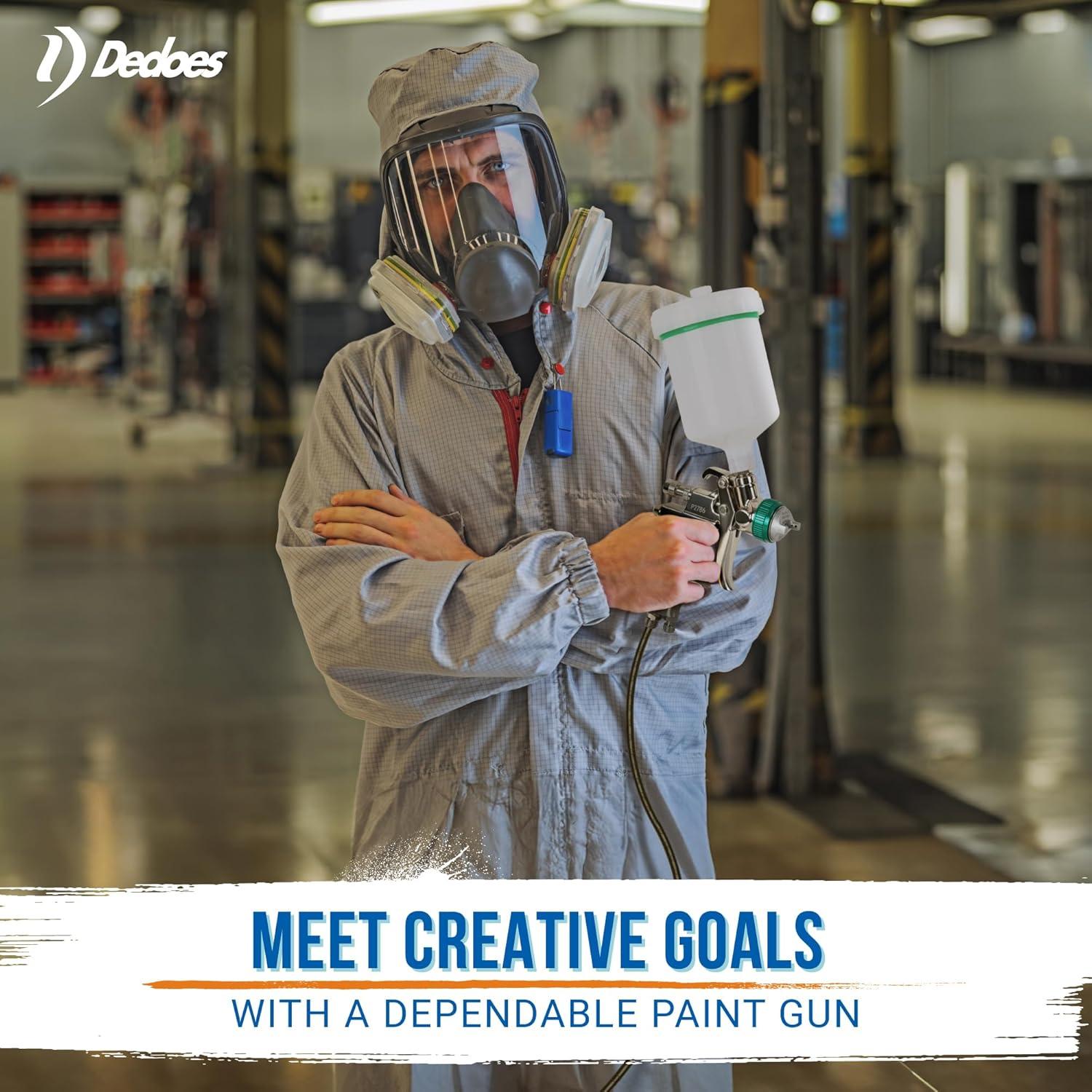 Pistola de Pulverización HVLP Dedoes P2786 1.3 mm 600 ml