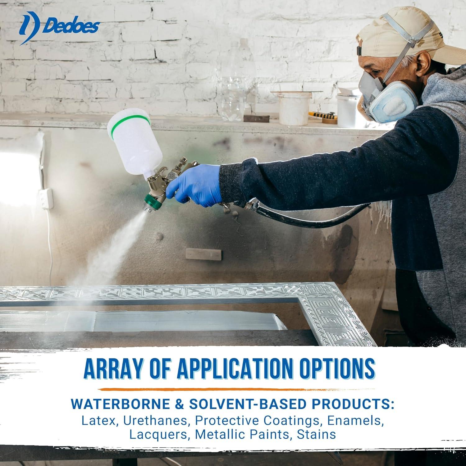 Pistola de Pulverización HVLP Dedoes P2786 1.3 mm 600 ml