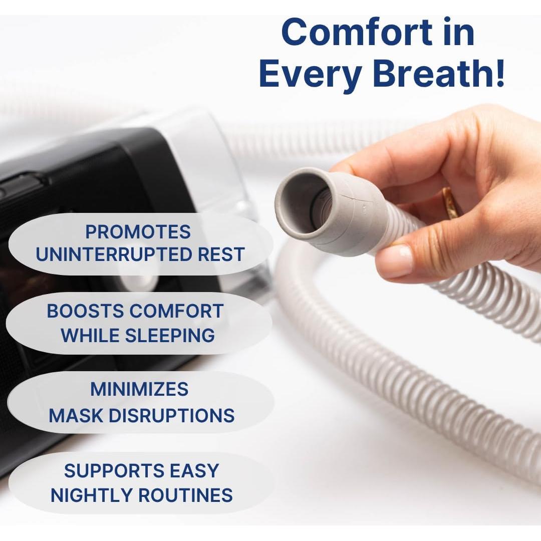 Manguera CPAP Universal Snugell 1.83 m - Compatible BiPAP y BiLevel
