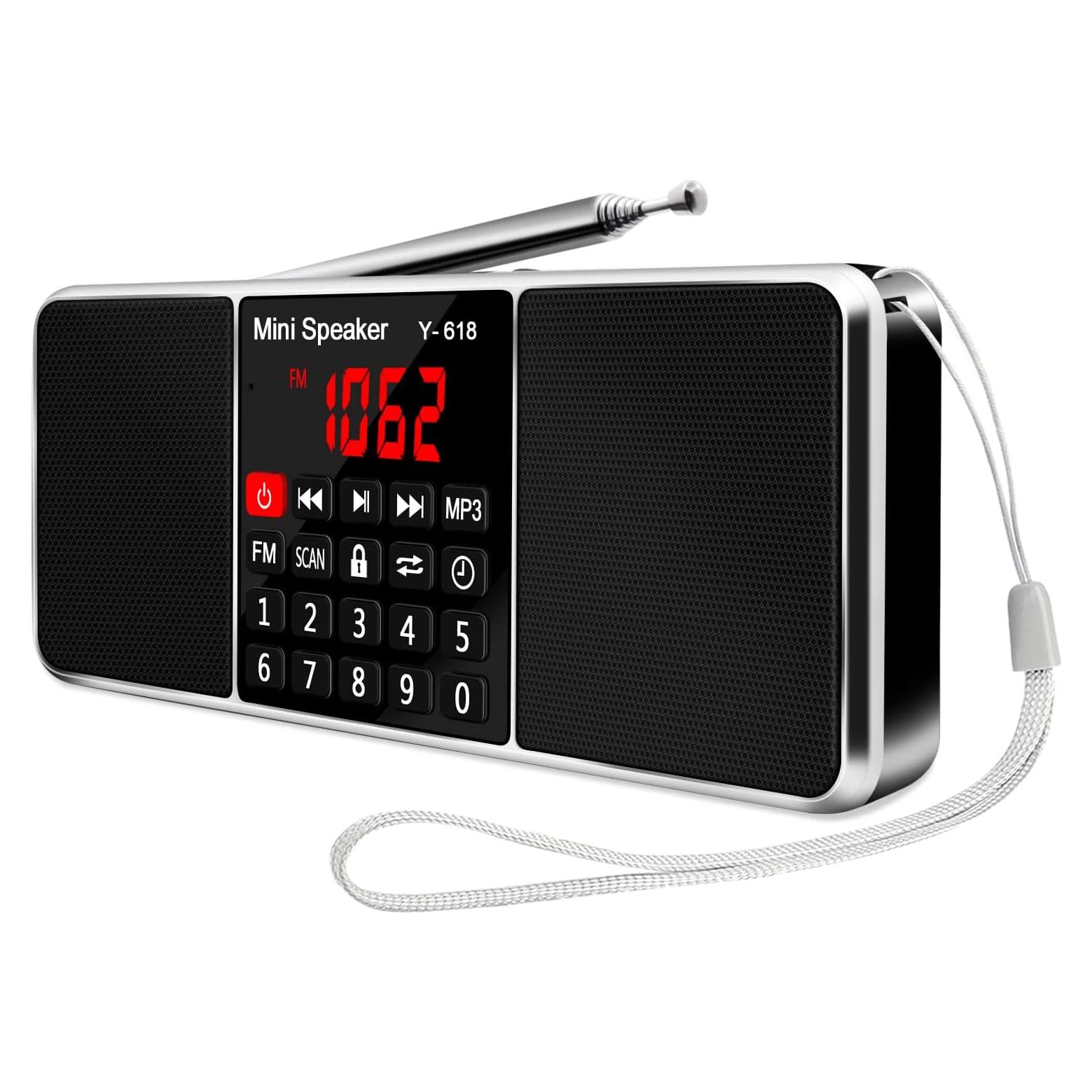 Altavoz Multimedia LEFON Y618 con Radio FM y Pantalla LED