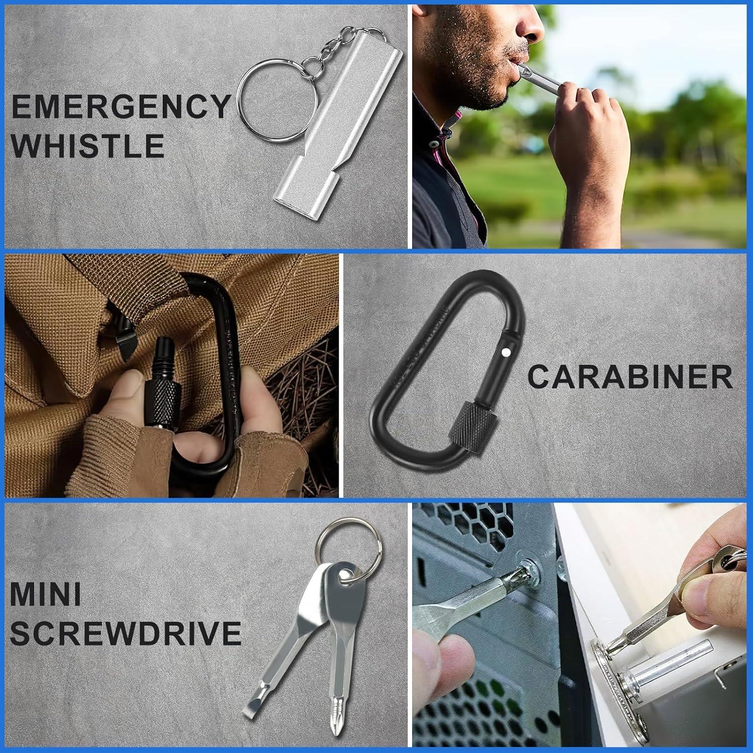 Kit de Supervivencia 30 en 1 Laufary - Camping y Aventura