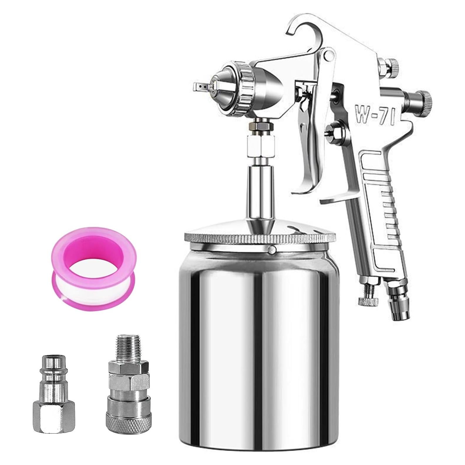 Pistola de Pintura Vanwoke w-71s 600cc Sifón Profesional