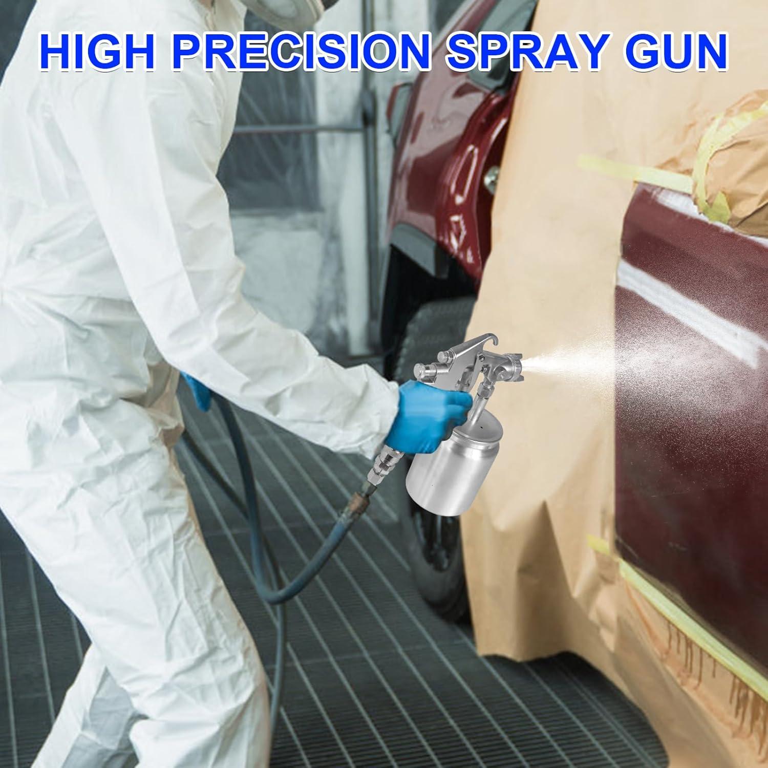 Pistola de Pintura Vanwoke w-71s 600cc Sifón Profesional