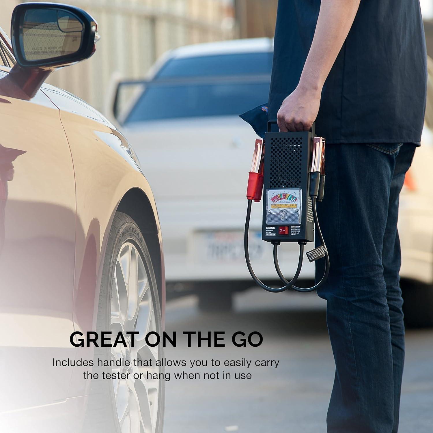 Probador de Baterías Neiko 40510A 100 AMP 6/12V Coche