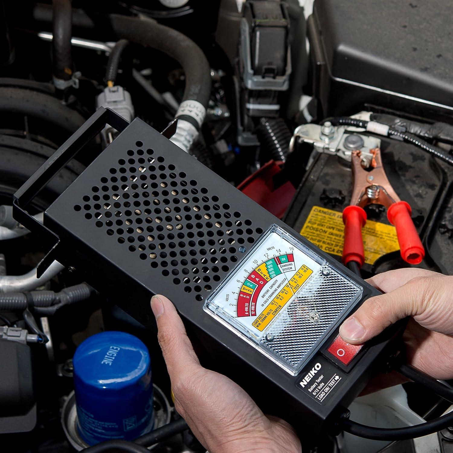 Probador de Baterías Neiko 40510A 100 AMP 6/12V Coche