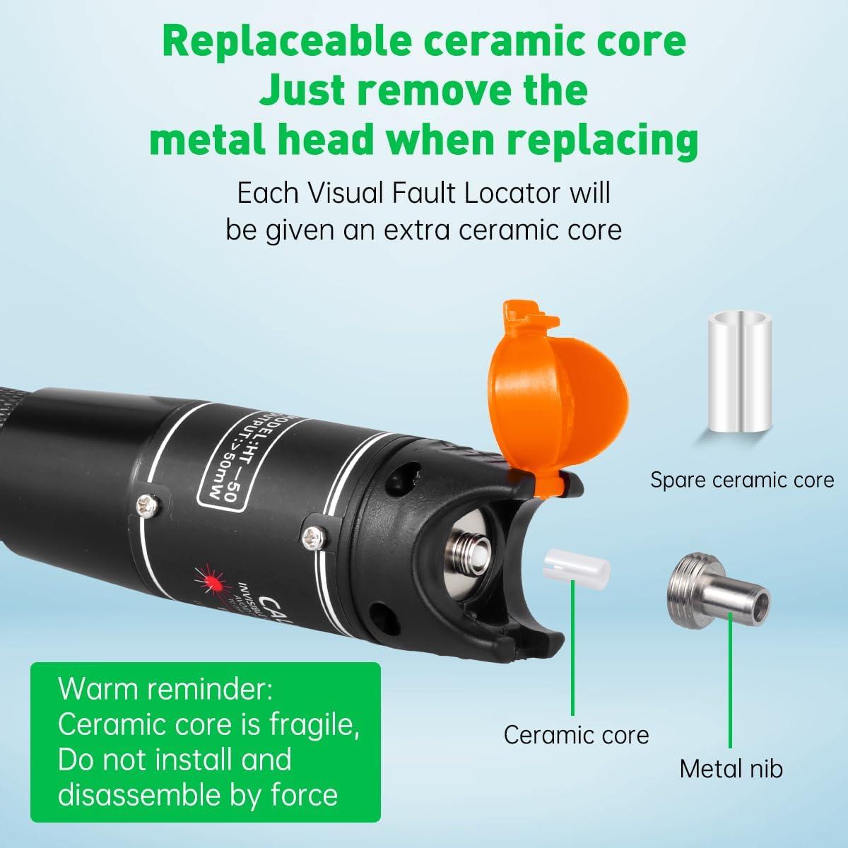 Moocci Kit 3 Localizadores de Fallos de Fibra Óptica