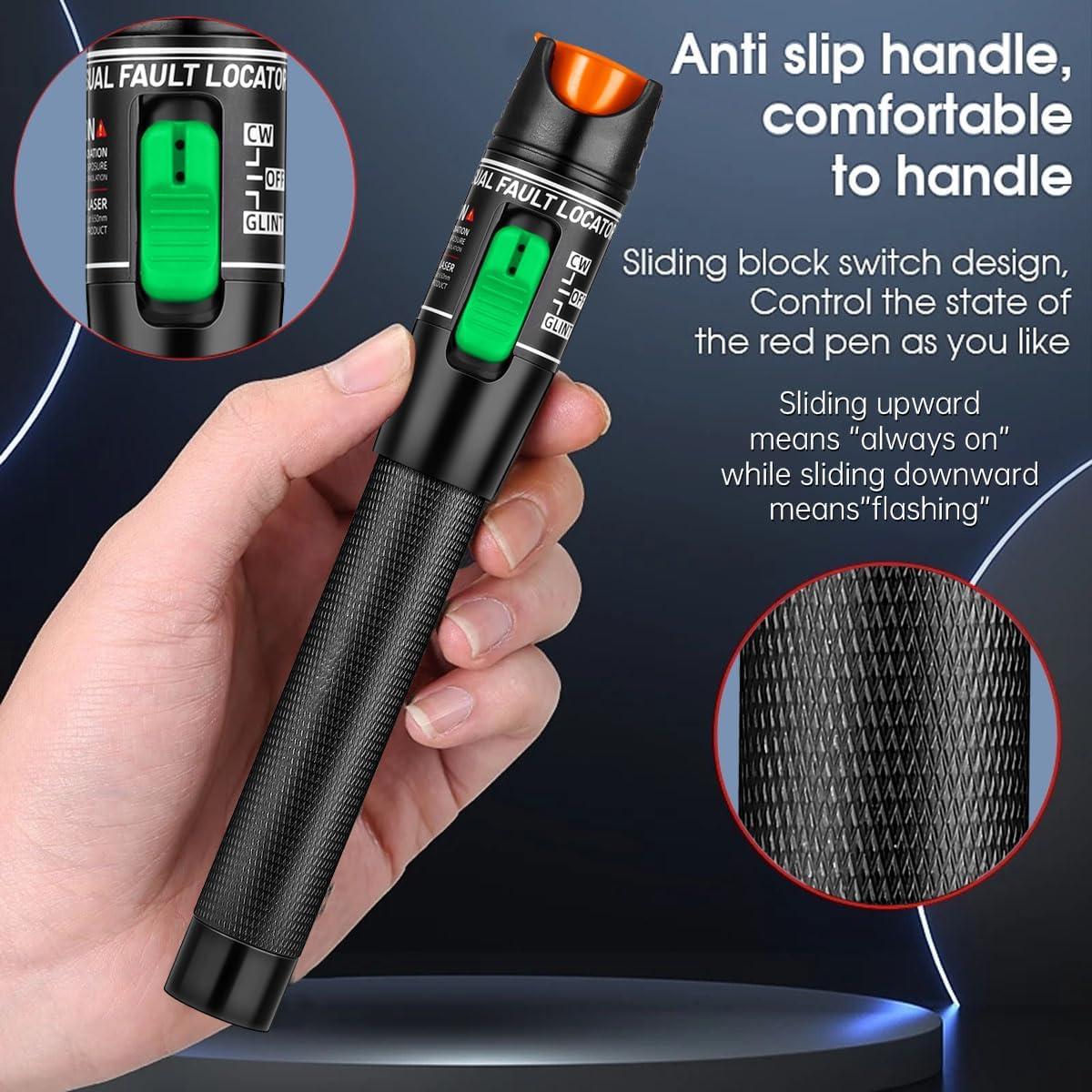 Moocci Kit 3 Localizadores de Fallos de Fibra Óptica