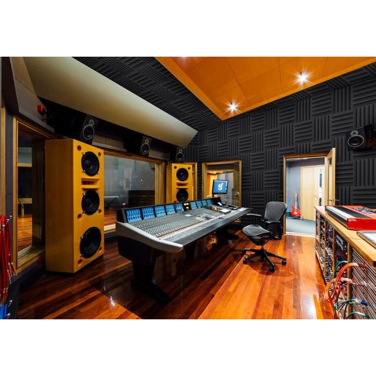 24 Paneles de Espuma Acústica 5.08 cm - Aislante de Sonido