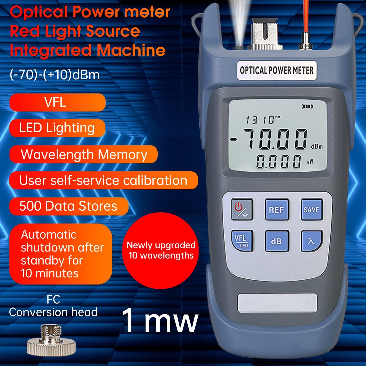 Medidor de Potencia Óptica Duogalia 10 Longitudes de Onda
