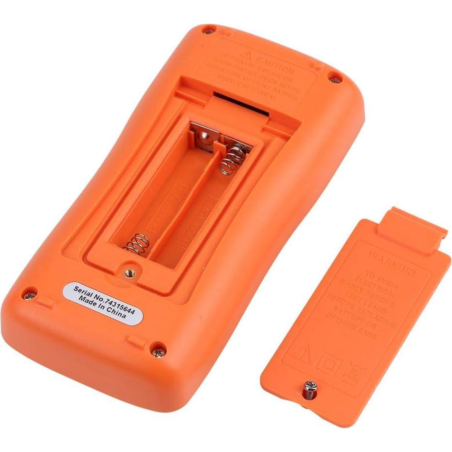 Multímetro Digital Walfront AN8008 True-RMS 269g Pruebas