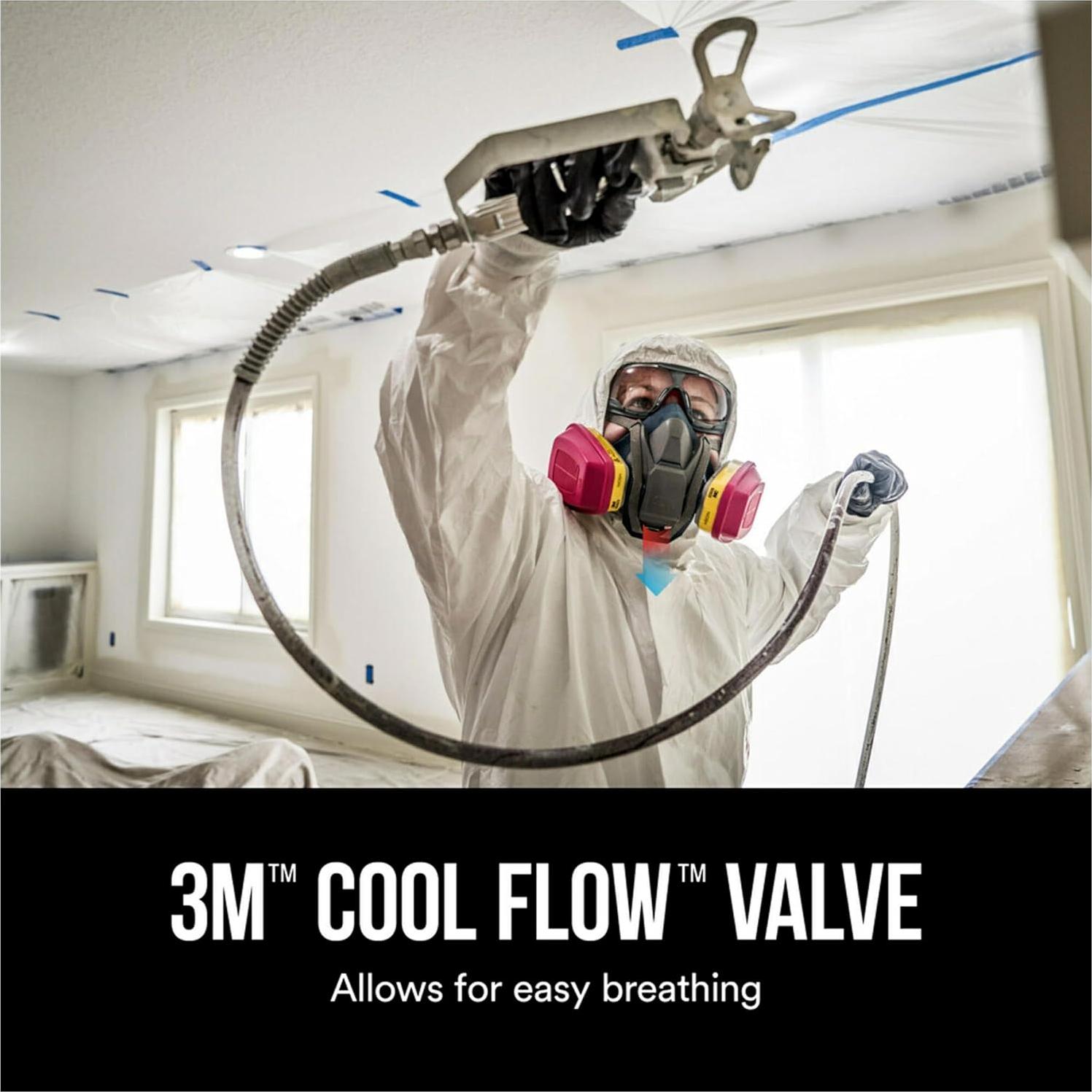 Respirador Reutilizable 3M 65023QL Mediano con Cierre Rápido