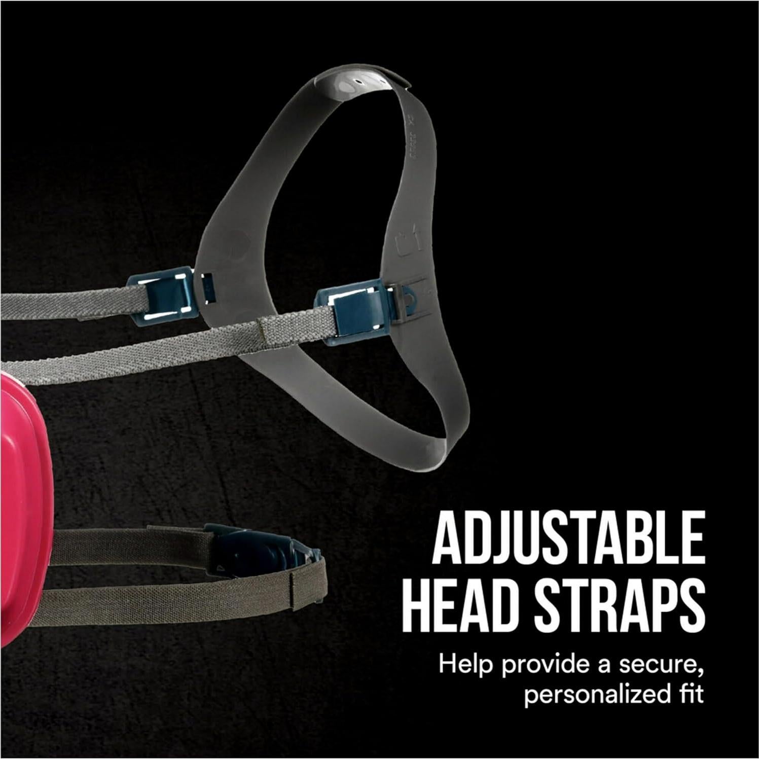 Respirador Reutilizable 3M 65023QL Mediano con Cierre Rápido