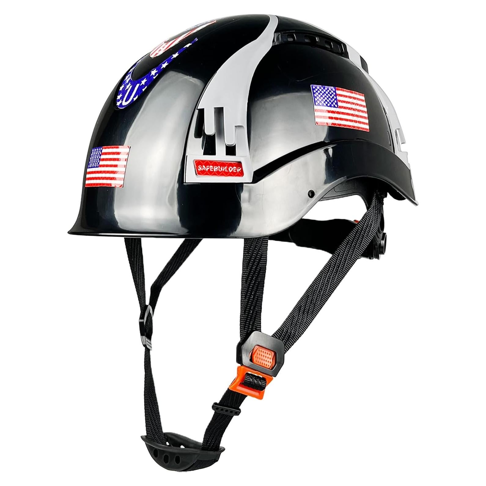 Casco de Seguridad SAFEBUILDER SBD-H1 Ventilado Negro