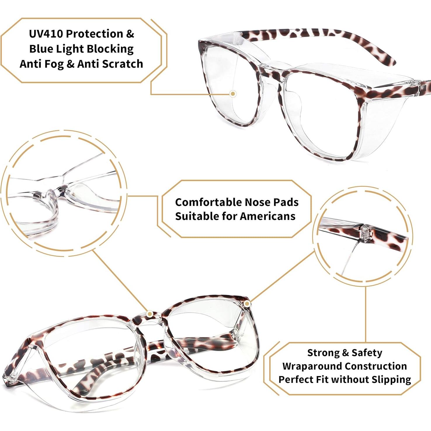 Gafas de seguridad Alsenor con lentes antiempañantes UV