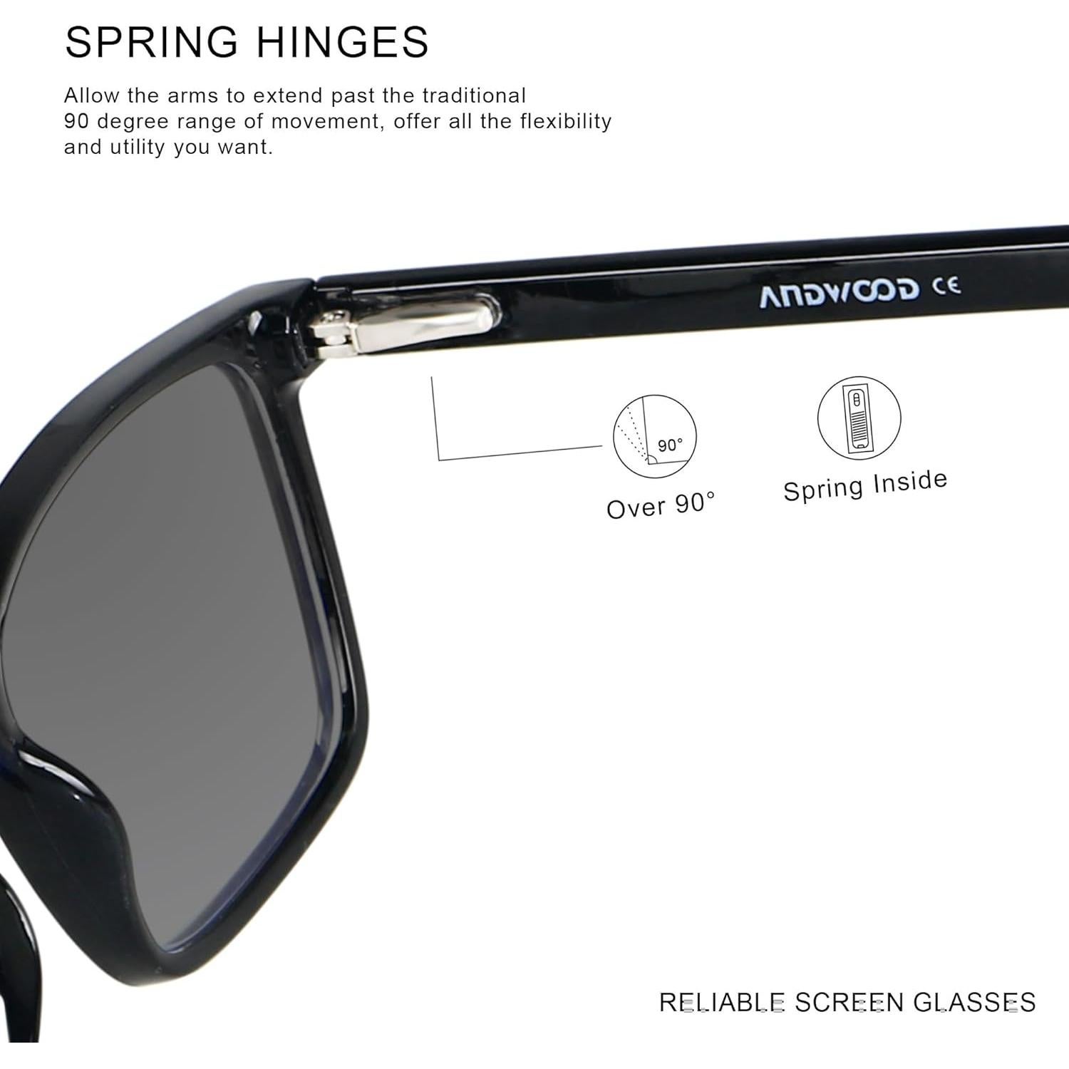 Gafas Fotocromáticas ANDWOOD Anti-Luz Azul Unisex AR002