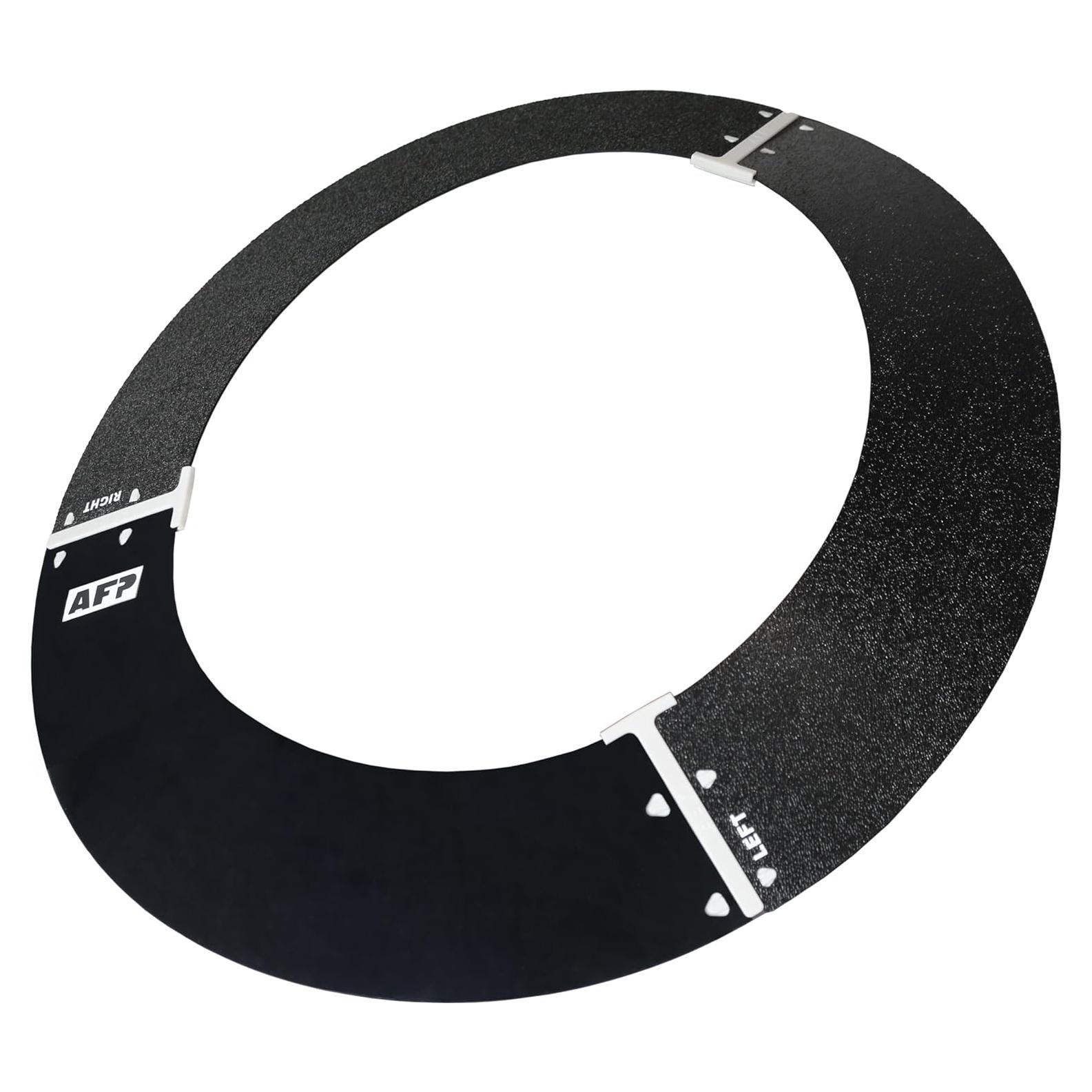 Visera AFP para casco industrial ahumada 41.91 cm ajustable