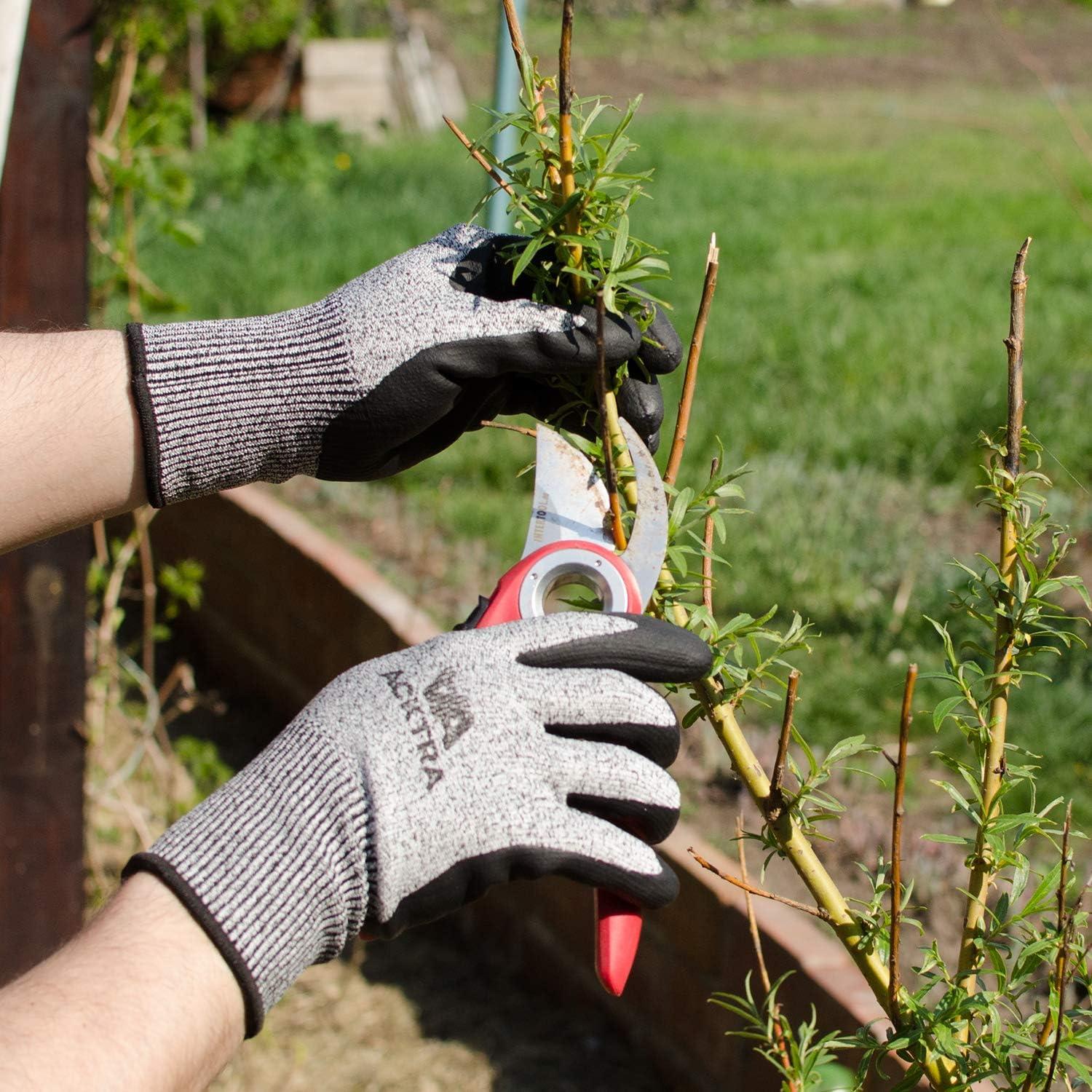 Guantes de Trabajo Acktra WG014 Resistentes a Cortes Nivel 5