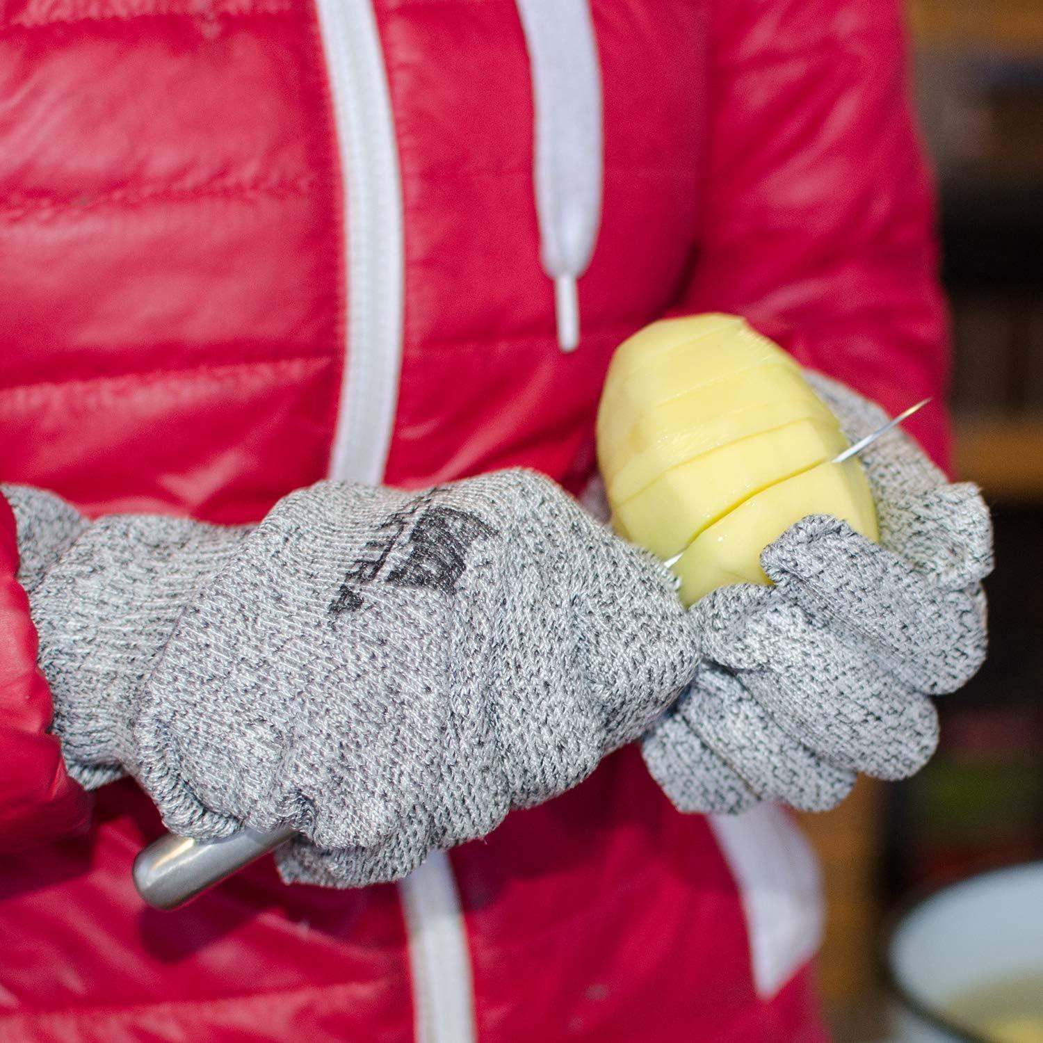 Guantes de Trabajo Acktra WG014 Resistentes a Cortes Nivel 5