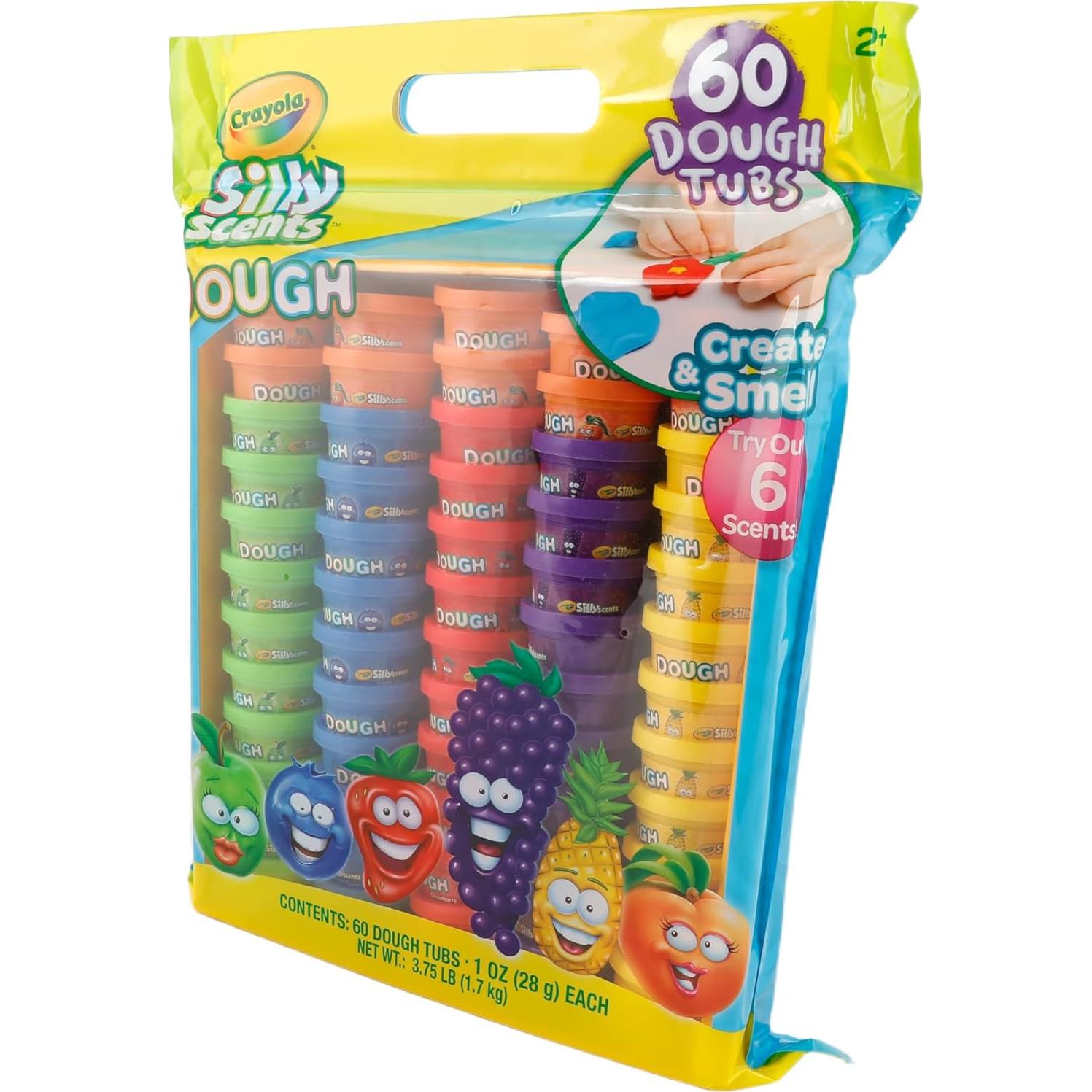 Masa Aromática Crayola 60x28g - 6 Colores Divertidos