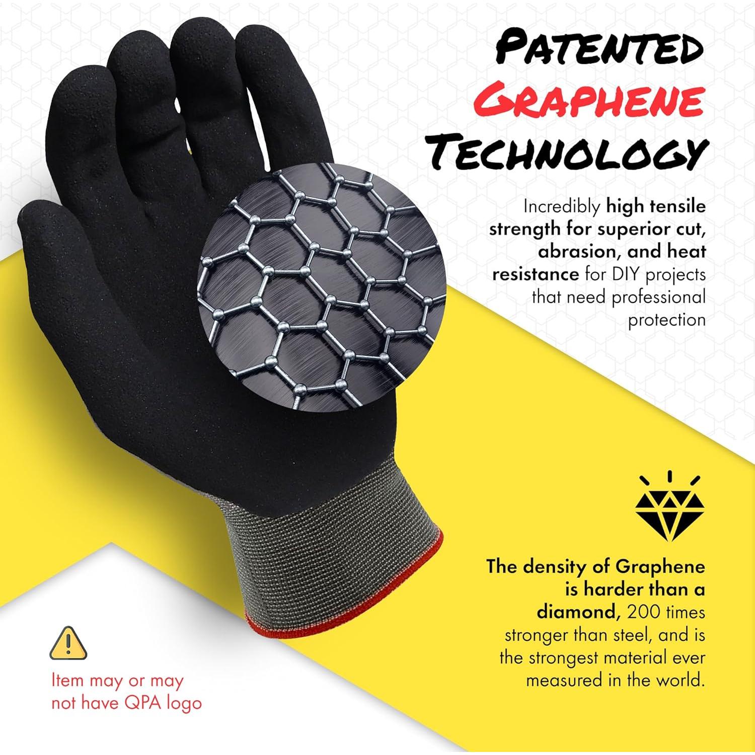 Guantes Resistentes a Cortes Quest - Tecnología de Grafeno