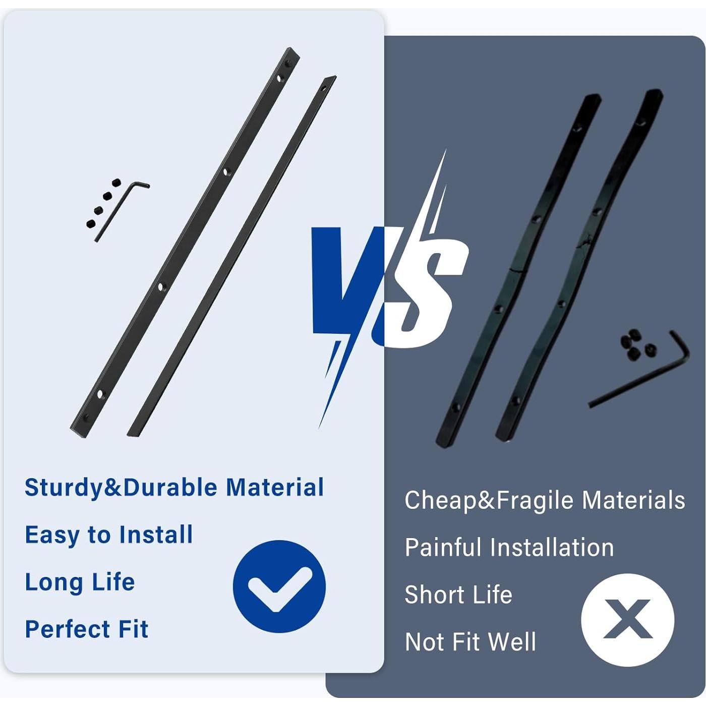 Kit Conector Riel de Guía Sierra Xinxinlin P-45777 99-299 cm