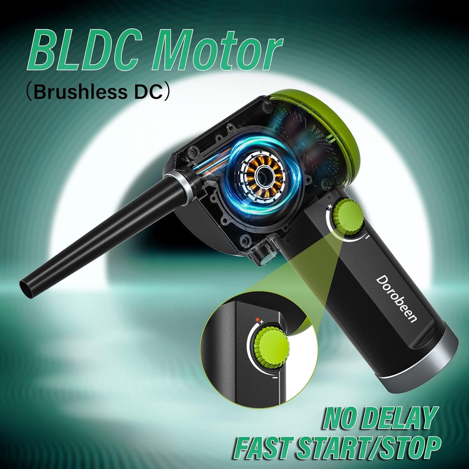 Soplador de Aire Comprimido Dorobeen AT07-G 41000RPM Inalámbrico