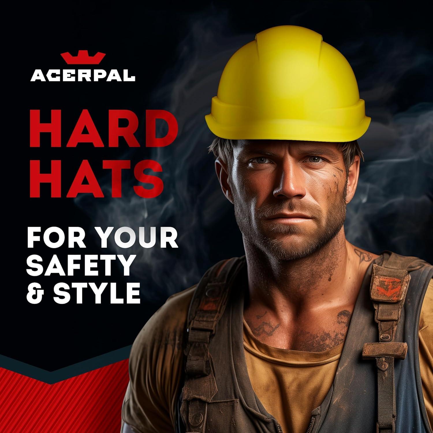 Casco de Seguridad Acerpal 2LMV Color Lima con Ventilación