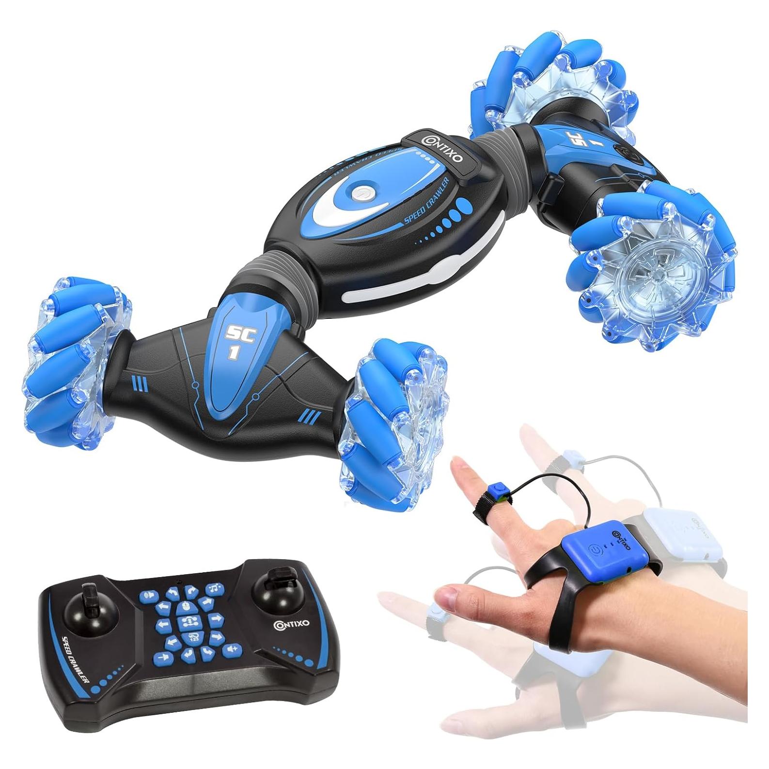 Coche RC Contixo SC1 4WD Acrobacias Sensor de Gestos Azul