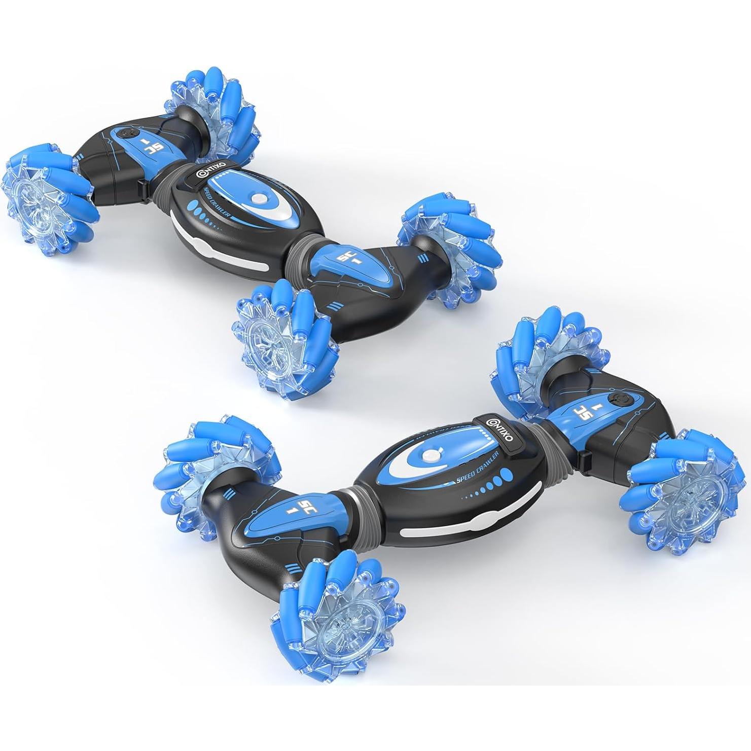 Coche RC Contixo SC1 4WD Acrobacias Sensor de Gestos Azul