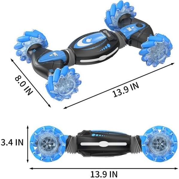 Coche RC Contixo SC1 4WD Acrobacias Sensor de Gestos Azul