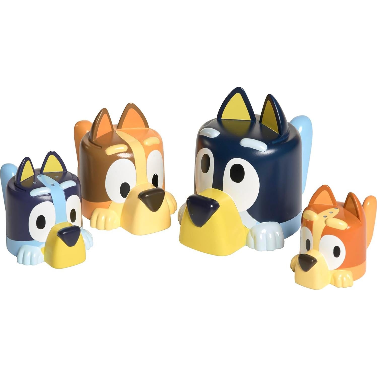 Juguetes de baño TOMY Toomies Bluey - Vertedores 4 unidades