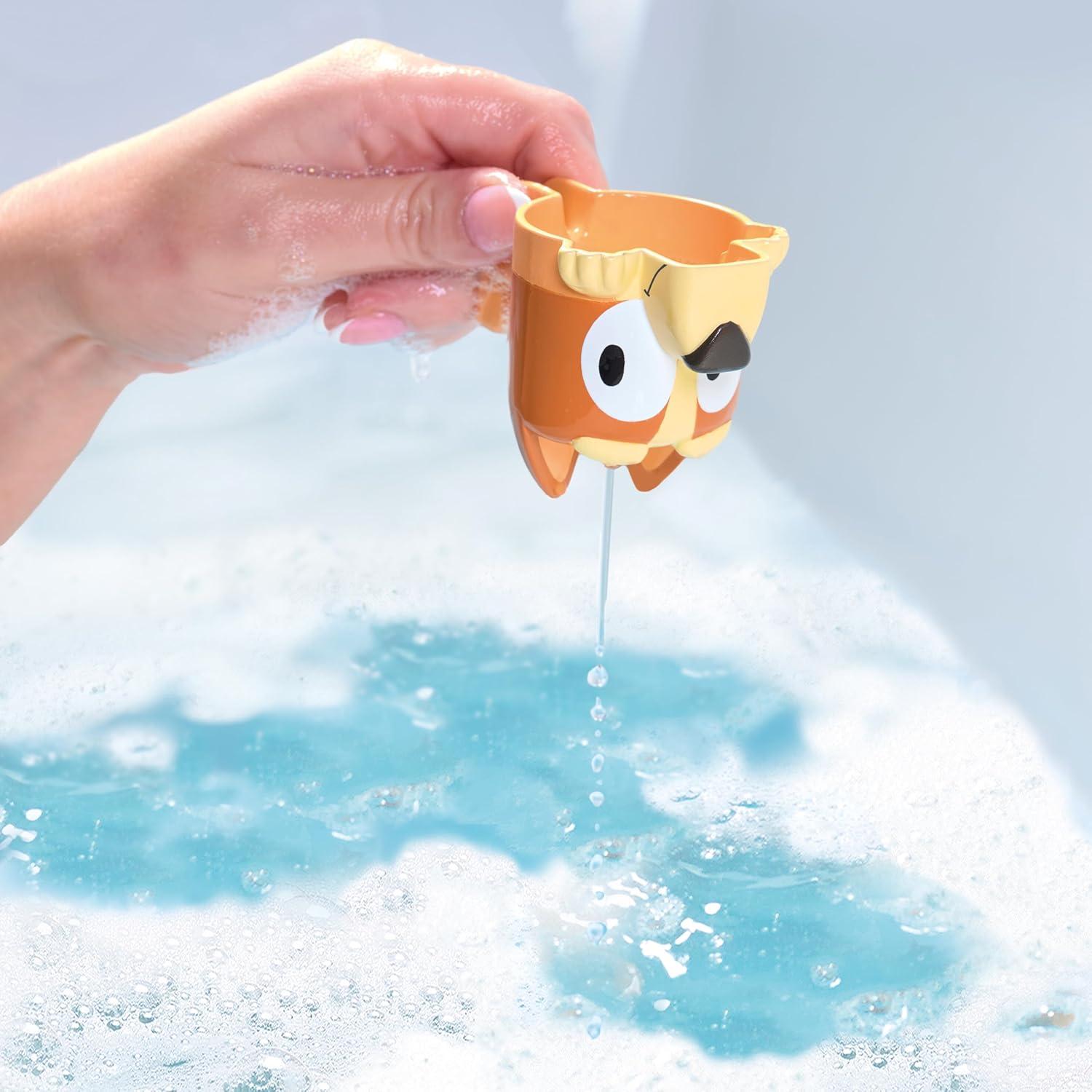 Juguetes de baño TOMY Toomies Bluey - Vertedores 4 unidades