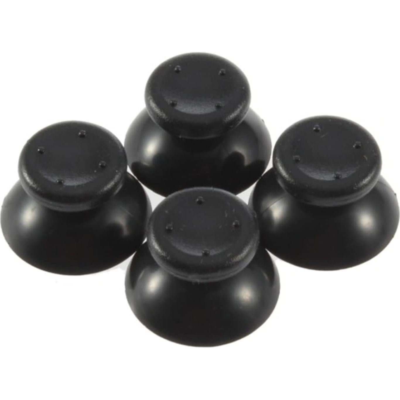 6 Tapas de Joystick Reemplazo Flybxiya para Xbox 360 Negro