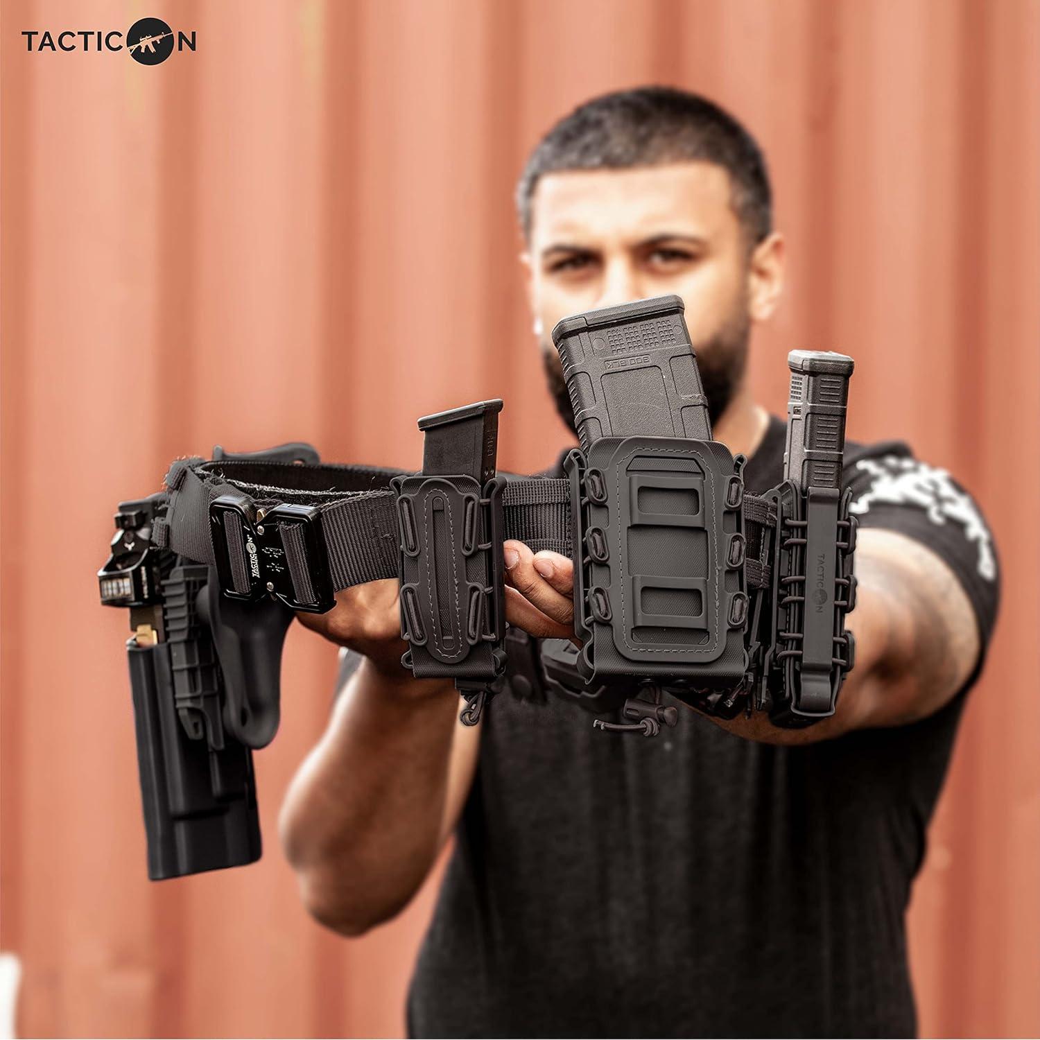 Cinturón Táctico Tacticon V2 | Nylon 500D | Ajustable 28-122 cm