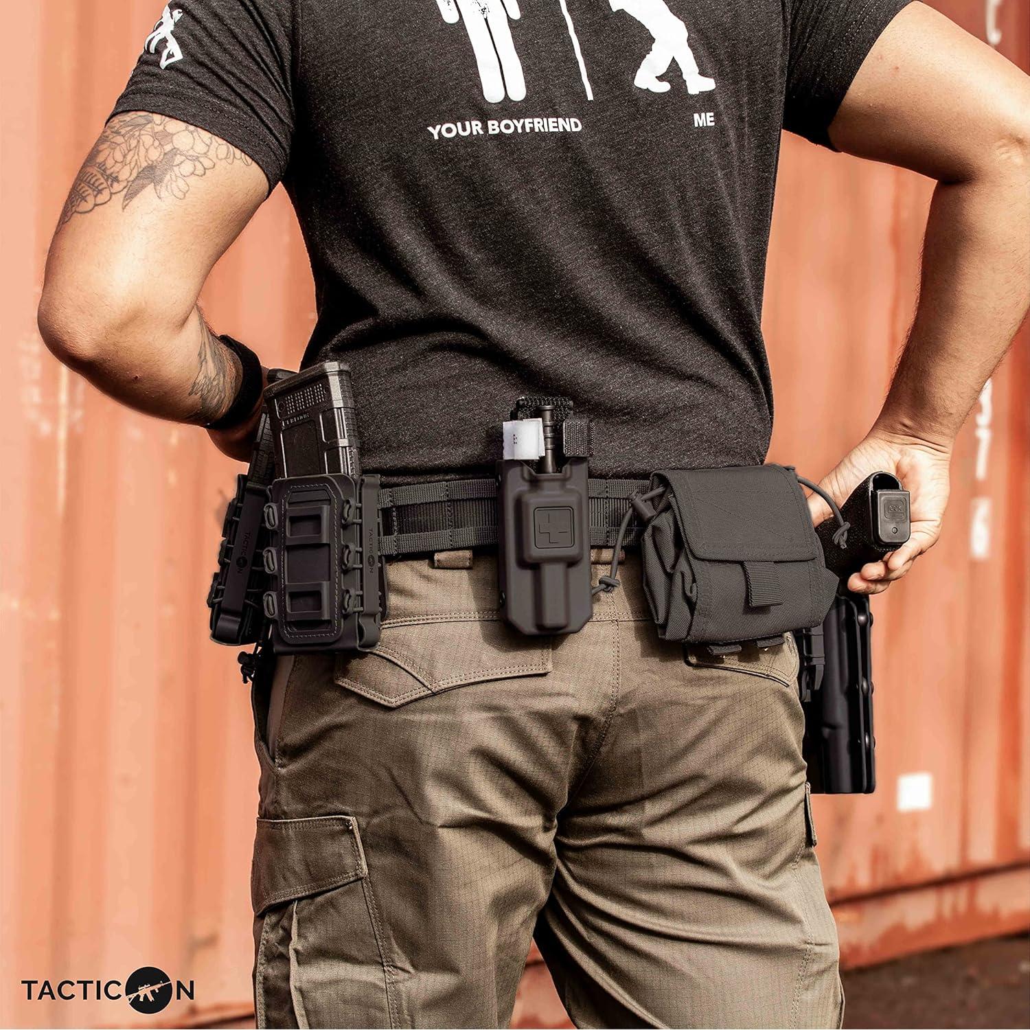 Cinturón Táctico Tacticon V2 | Nylon 500D | Ajustable 28-122 cm