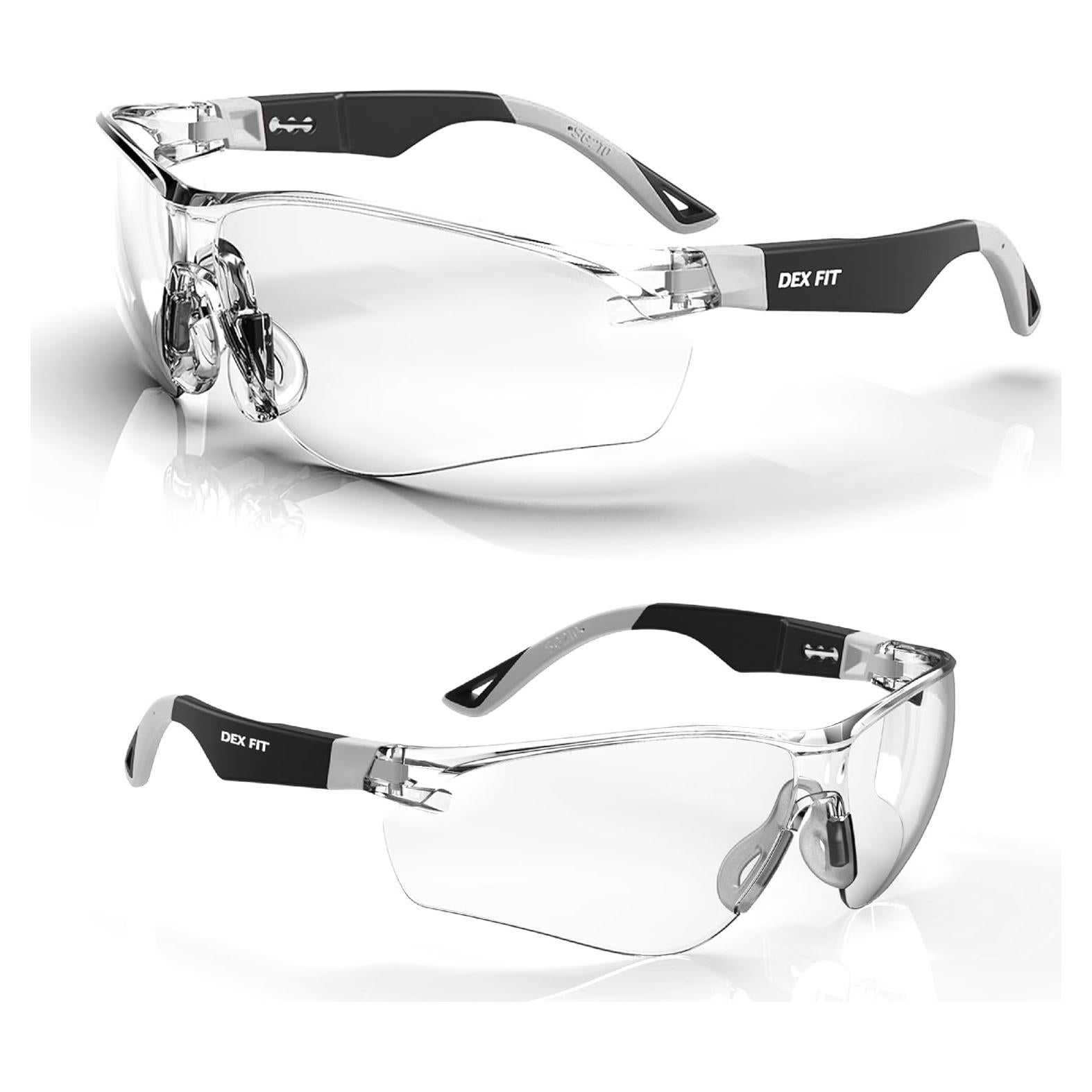 Gafas de Seguridad DEX FIT SG210 Antivaho UV385 Ajustables
