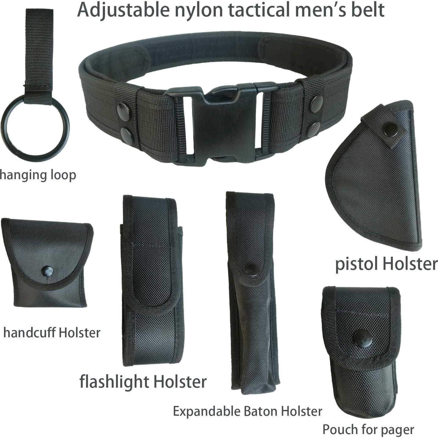 Cinturón Táctico ZGJINLONG JL-Y0031 Nylon Ajustable 80-105 cm