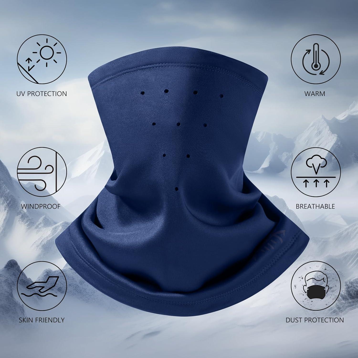 Gaiter Calentador de Cuello BASSDASH Unisex 2 Pack