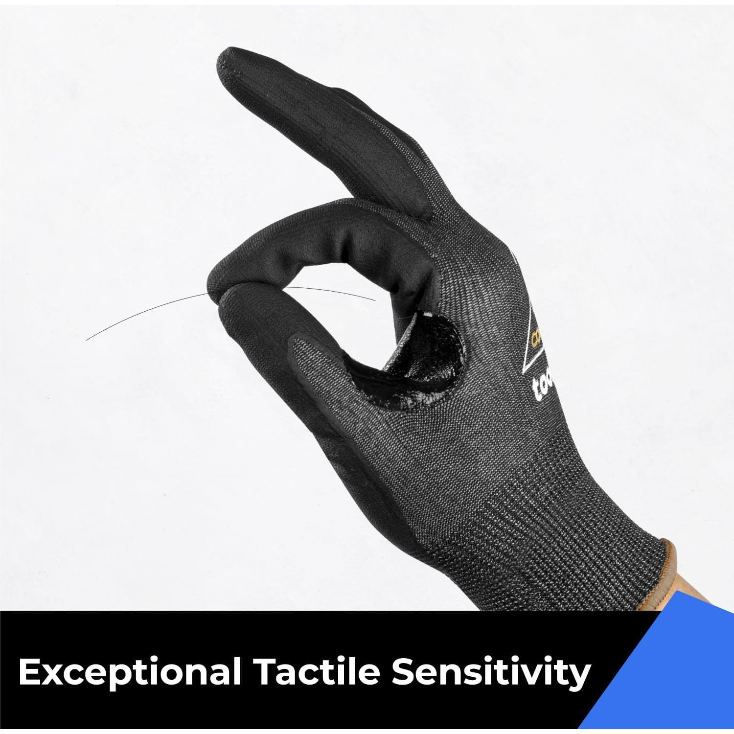 Guantes de Trabajo Toolant TA02018002 Anti-Corte A4 Gris