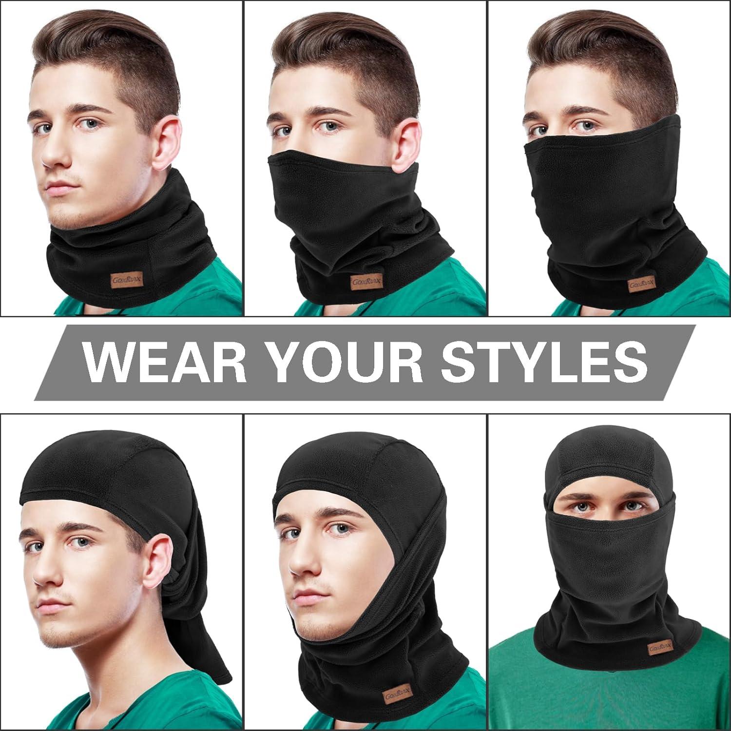 Máscara Balaclava Térmica Polar Unisex para Esquí y Motociclismo