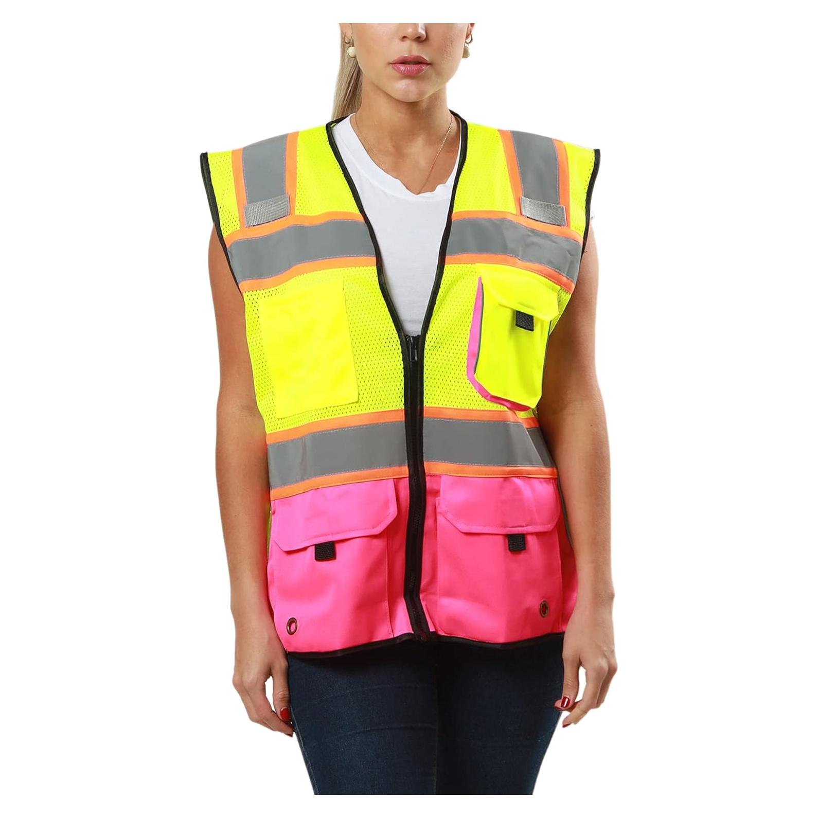 Chaleco de Seguridad Kolossus Clase 2 Naranja Reflectante