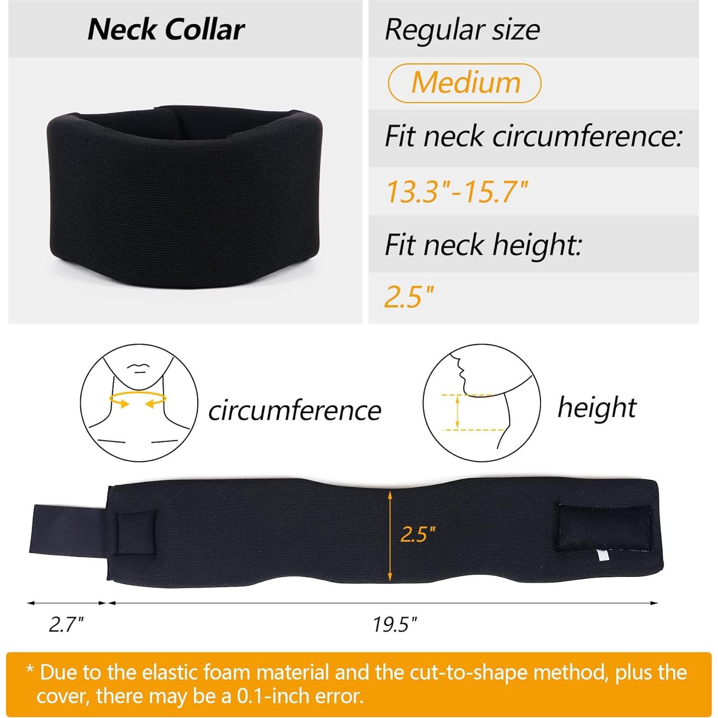 Collar Cervical Cozyhealth Ajustable para Alivio de Dolor - M