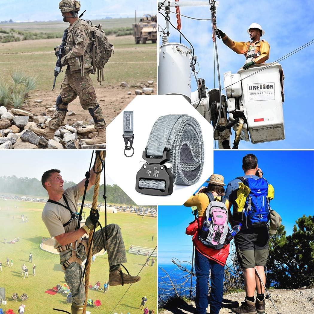 Cinturón Táctico MOZETO para Hombres 3.81 cm Nylon EDC