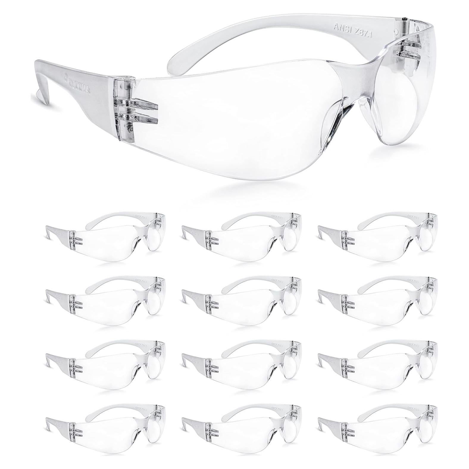 Gafas de Seguridad Amoolo Transparentes Paquete 48 Pzas