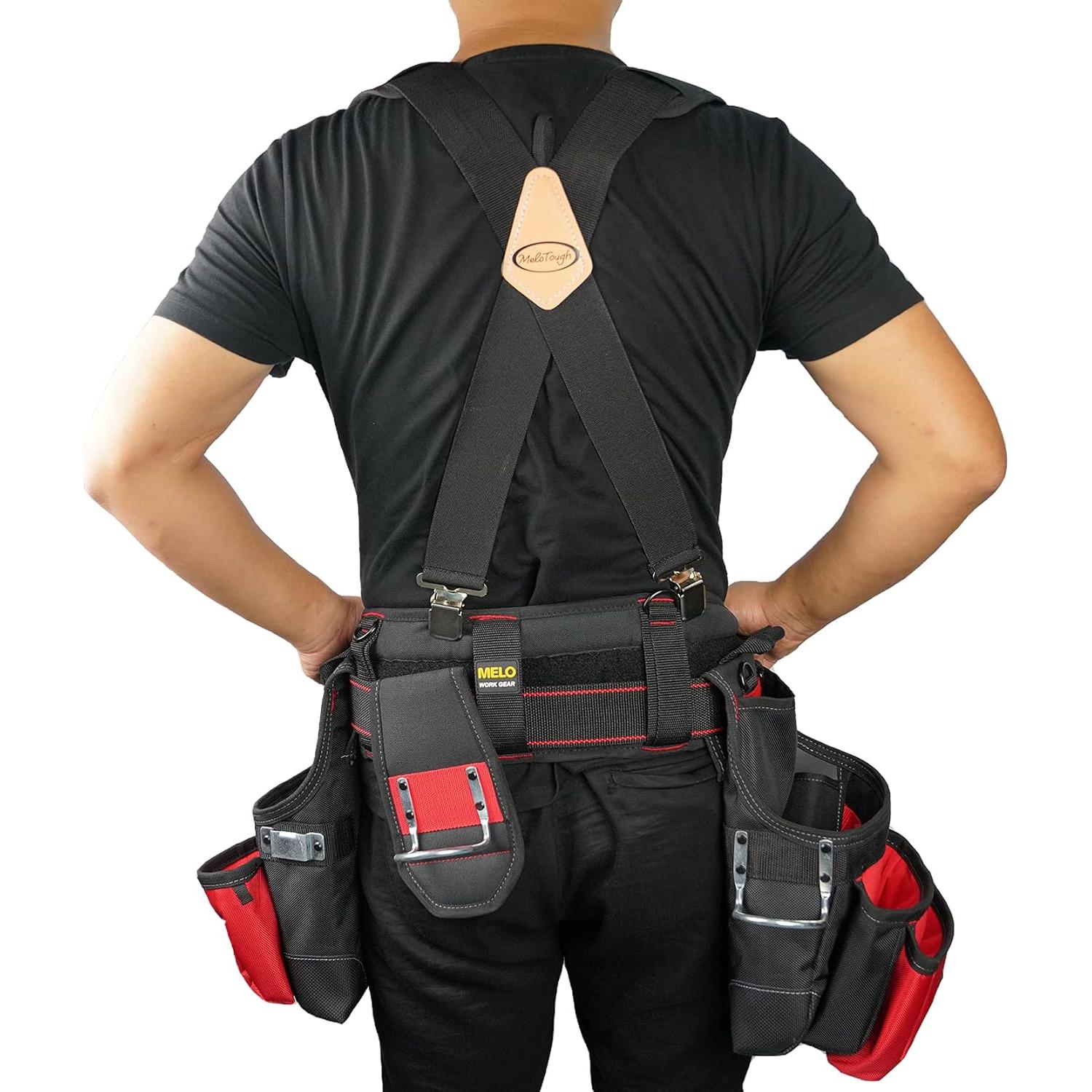 Tirantes Acolchados MELOTOUGH para Cinturón de Herramientas
