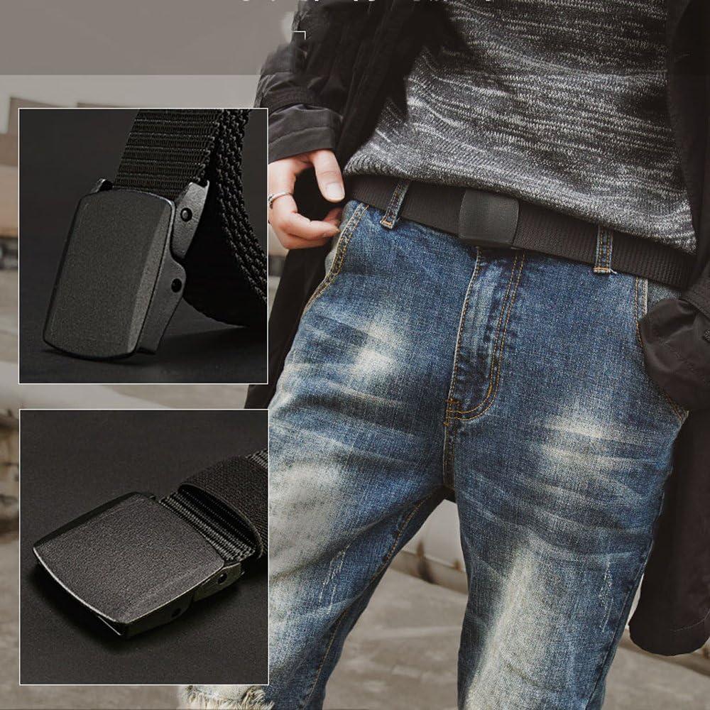 Cinturón de Nylon Militar Sin Metal 3 Paquetes 3,18 cm