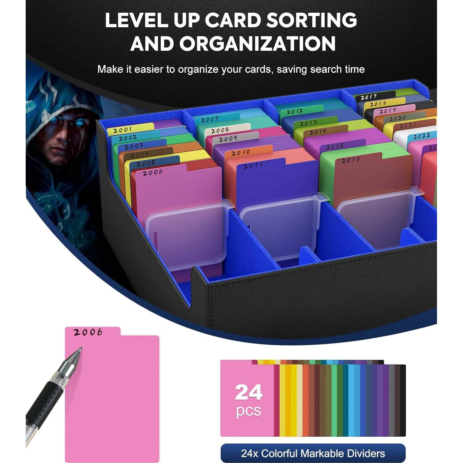 Caja de Almacenamiento de Cartas MoKo 3000+ con Divisores