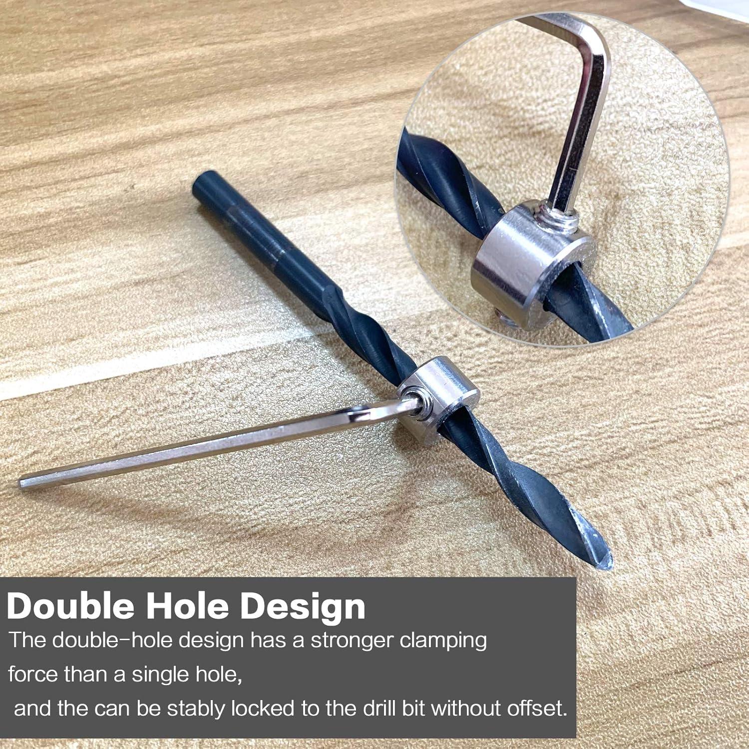 Juego de Collar de Detención ROOCBIT Acero Inoxidable 304 3 Piezas