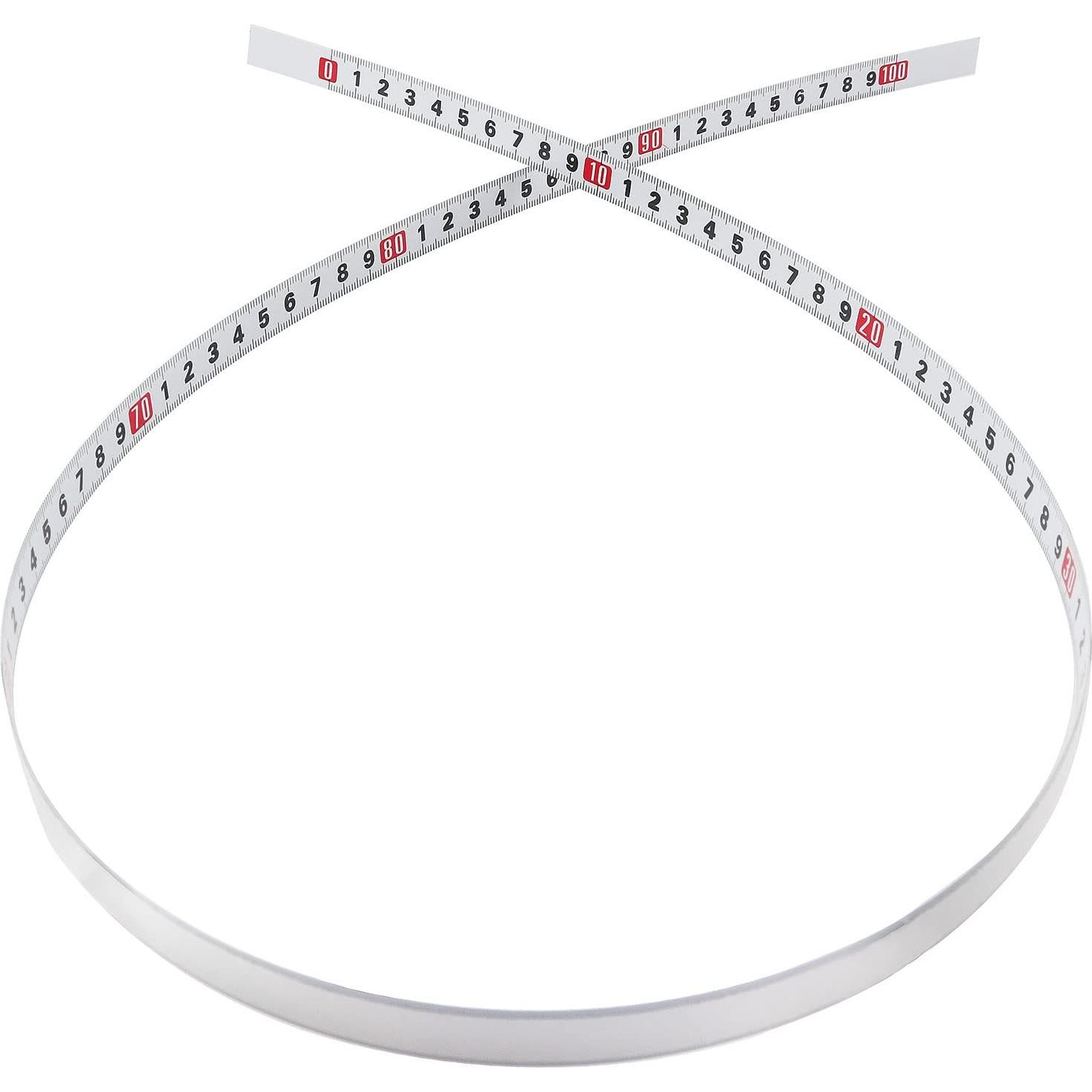 Cinta Métrica Autoadhesiva 1m BLLNDX Regla de Acero